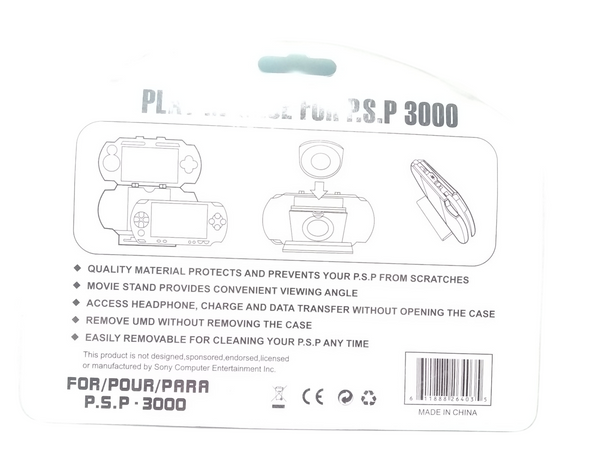 Protector Para Psp 3000 Transparente Hydra