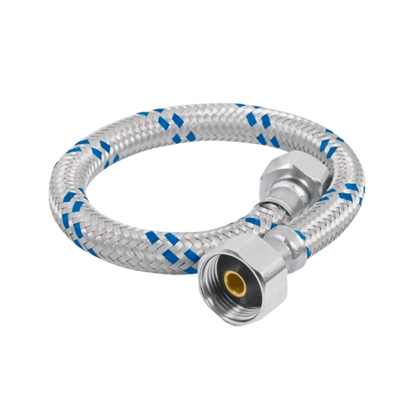 10 Manguera flexible Lavabo Fregadero 1/2x1/2x100cm solver