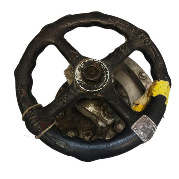 Válvula multivuelta de acero fundido 6” usado