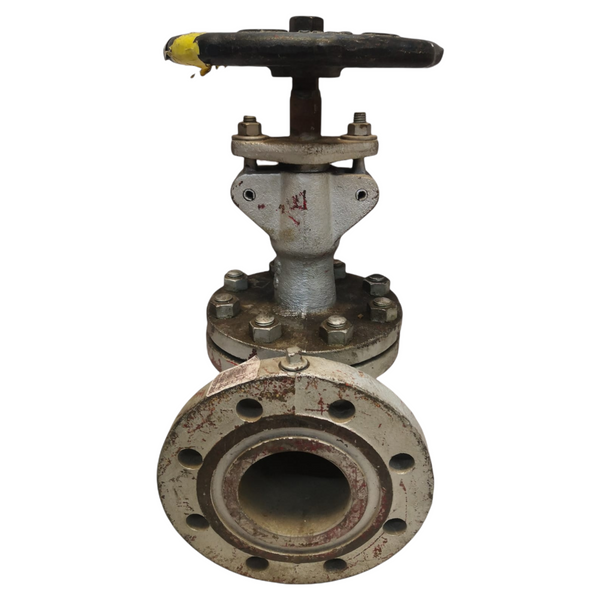 Válvula multivuelta de acero fundido 6” usado