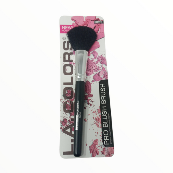 Brocha profesional mejillas maquillaje polvo L.A. Colors
