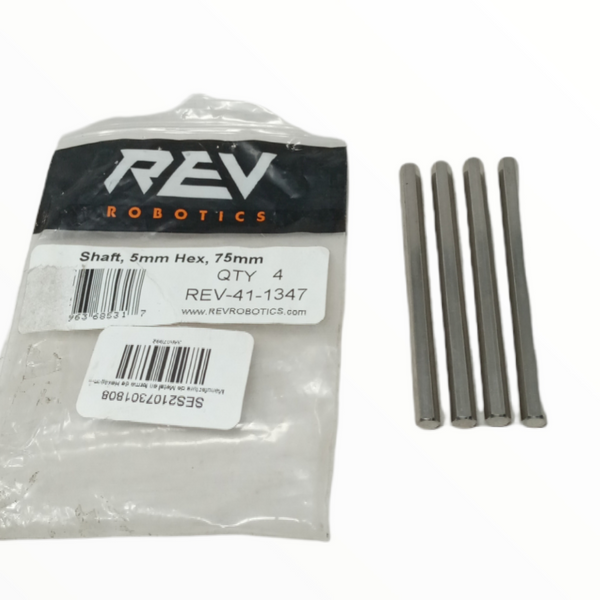 Eje hexagonal Acoplador fijador REV robotics