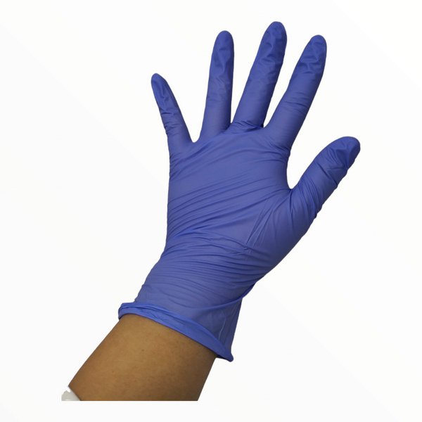 Guantes Nitrilo sin polvo texturizado SHAMROCK 100 PZS
