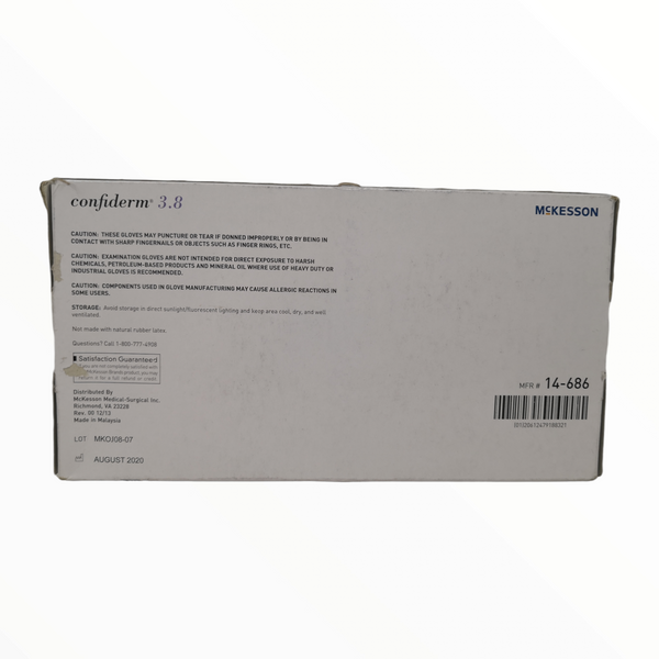 Guantes Nitrilo sin polvo texturizado MCKESSON 100 PZS