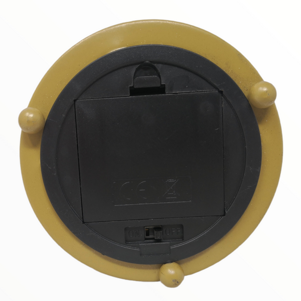 Bola cristal Adorno Navideño capsula con Luz Led Reno + pino