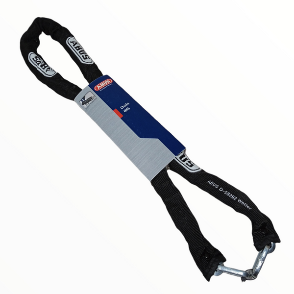 Cadena eslabón acero ABUS alta seguridad anti robo 6KS 110cm