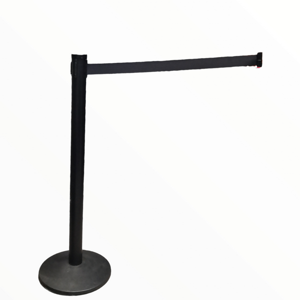 Poste unifila delimitador fila correa pack 2 pz