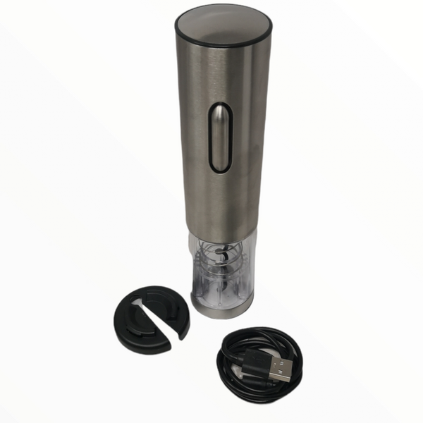 Sacacorchos Vino Electrico con base abre Botellas Recargable