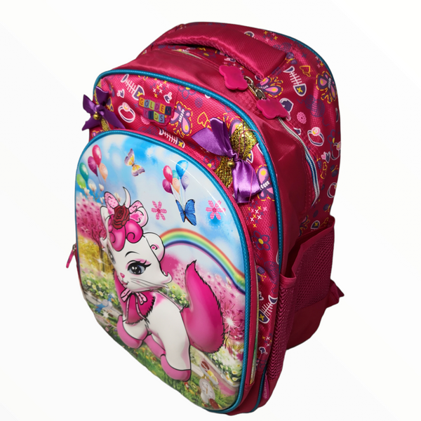 Mochila Escolar Infantil Unisex Modelos R u z Golden Kids