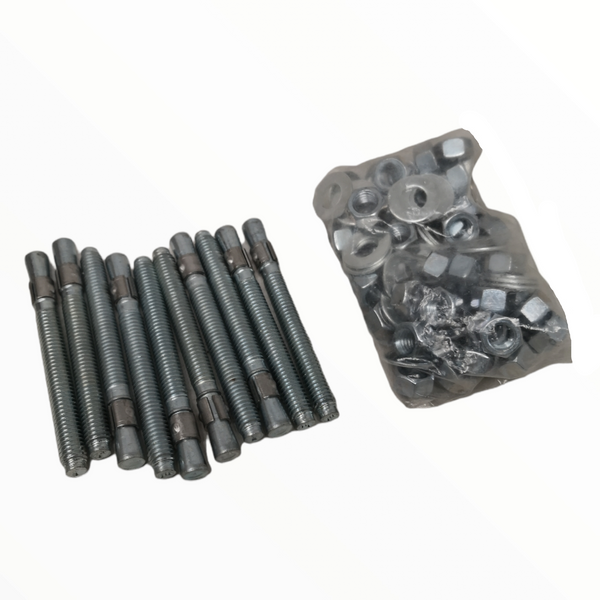 Anclaje De Cuña Para Concreto 5-1/2” Red Head Acero 10 Pza