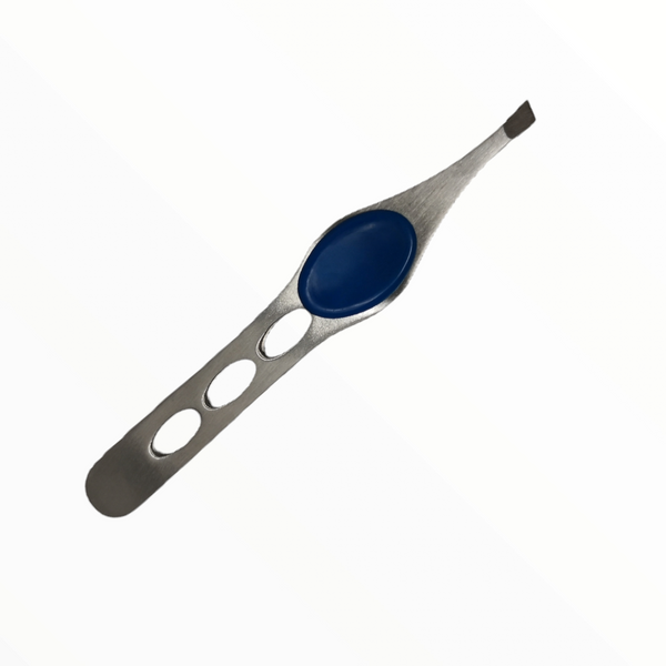 Pinzas saca cejas luccio metálicas Pack 2pzas