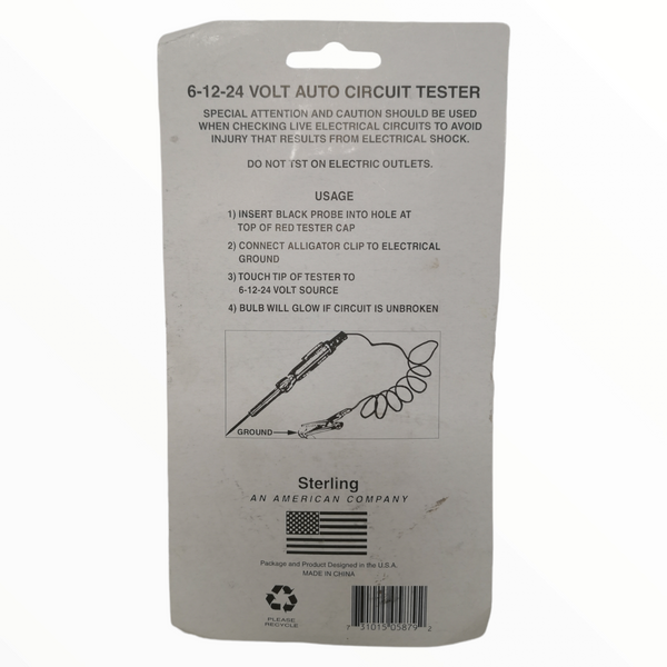 Probador Automotriz voltaje 10 Fusibles auto circuit tester