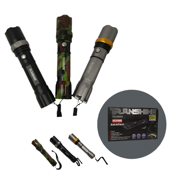Linterna multifunción lampara Brillante recargable Transhine