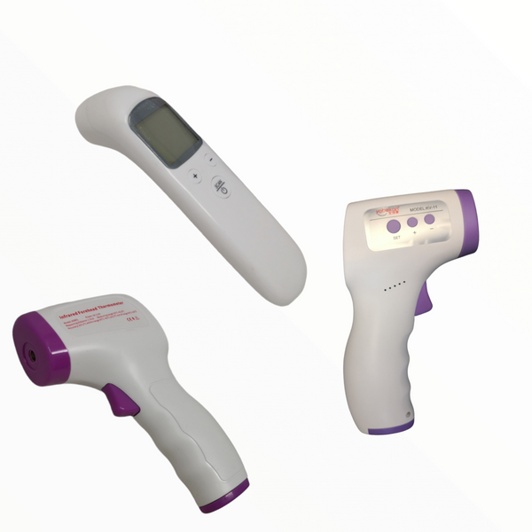 Termómetro Digital Infrarrojo frente y cuerpo