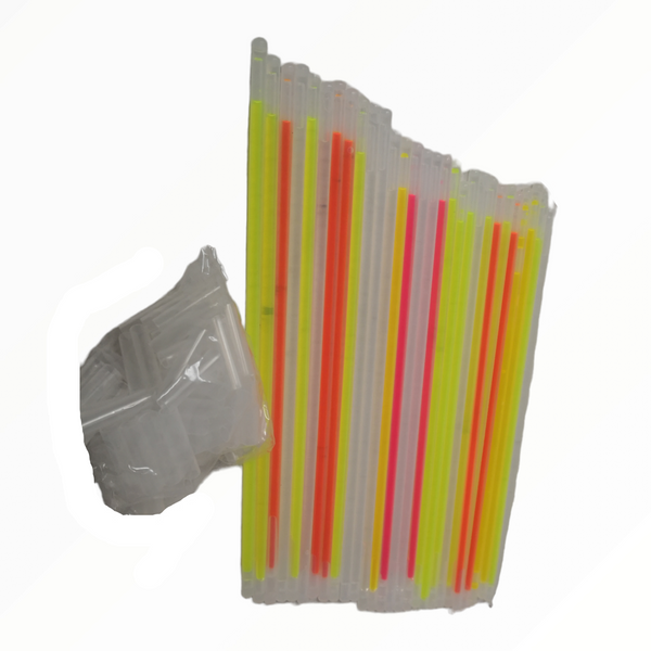 Brazalete Pulsera Neon Fiestas DJ Fiesta Pack 90 pz surtido