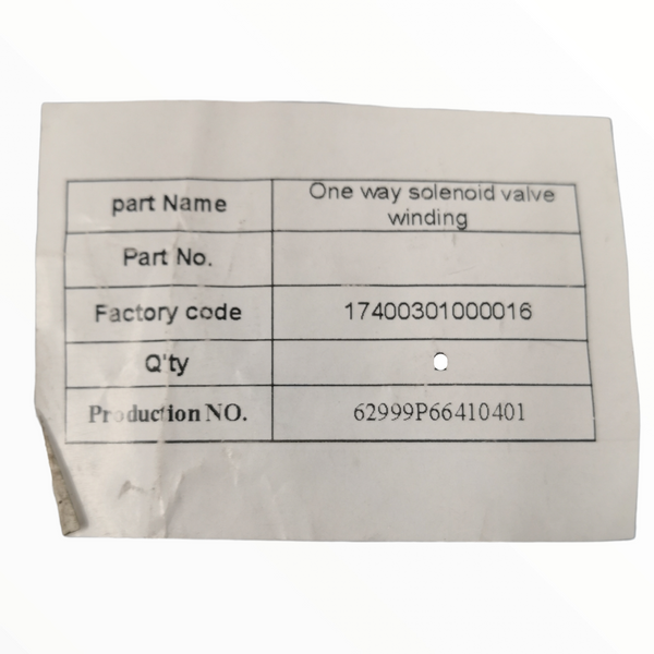 Válvula solenoide Unidireccional 220v