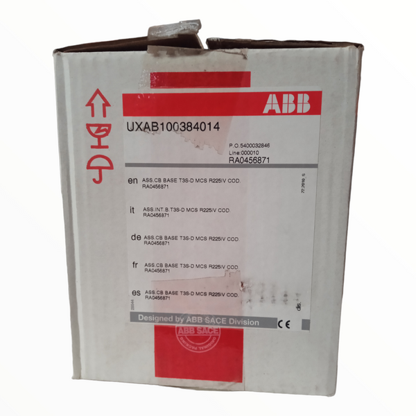 ABB TMAX t3 4p interruptor cortacircuitos