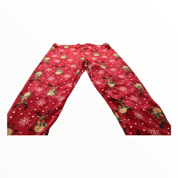 Leggins Pijama de felpa dama Navideños