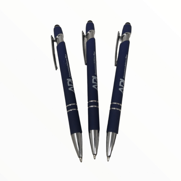 Bolígrafo API Punto Mediano Tinta Azul pack 3pz