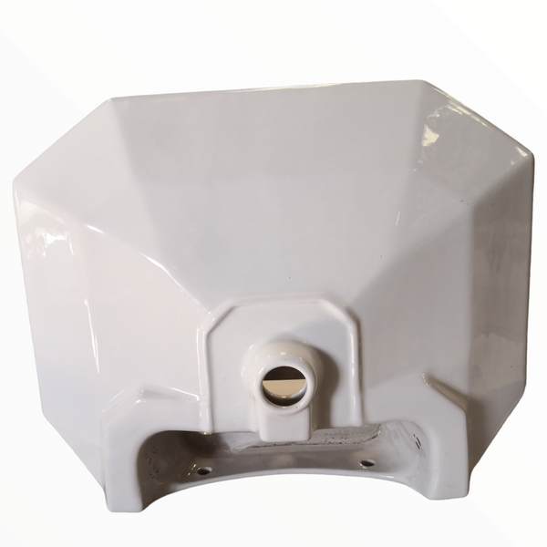 Lavabo Cerámica Lavamanos Baño 62 x 47 cm