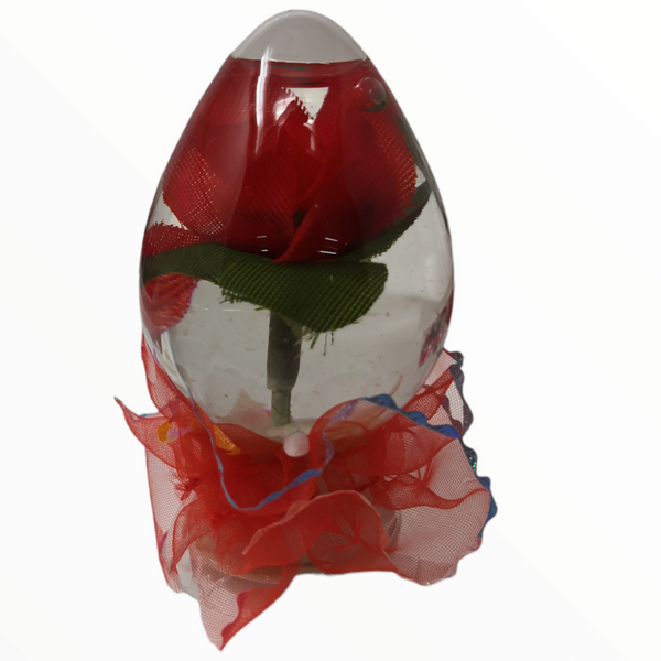 Caja Rosas Encapsuladas Agua Led 288 pz San Valentin Mayoreo