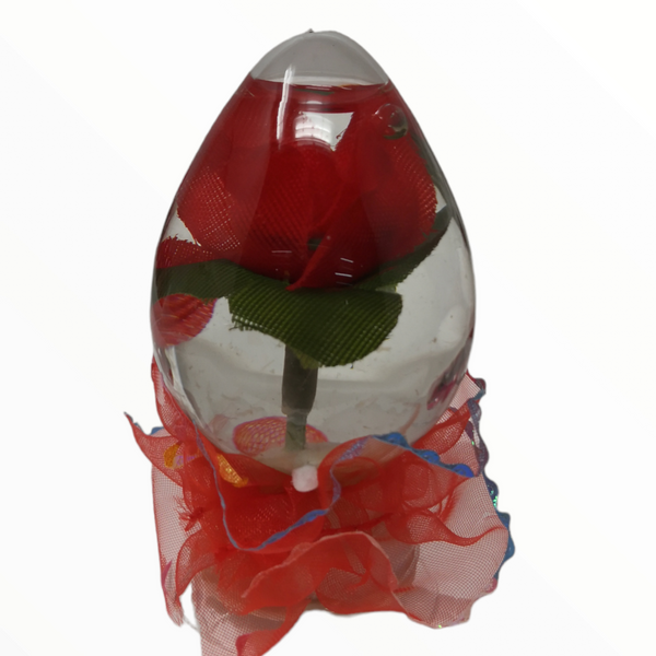 Caja Rosas Encapsuladas Agua Led 288 pz San Valentin Mayoreo