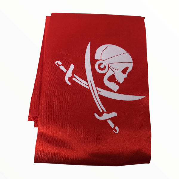 Pañuelo Paliacate de calavera Disfraz Pirata Infantil pack 2pz