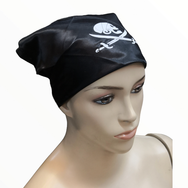 Pañuelo Paliacate de calavera Disfraz Pirata Infantil pack 2pz