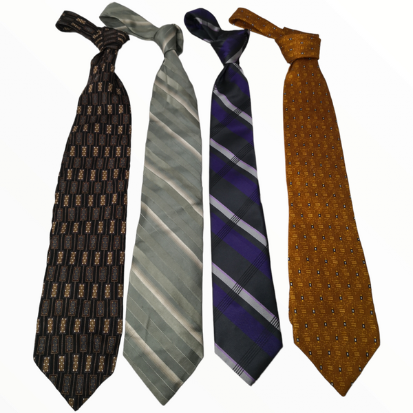 Lote Corbatas Caballero Seminuevas Surtido Pack 16pz