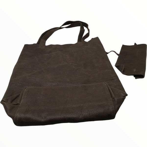 Bolsa De Piel Para Mujer Con Cosmetiquera Casita Xaman