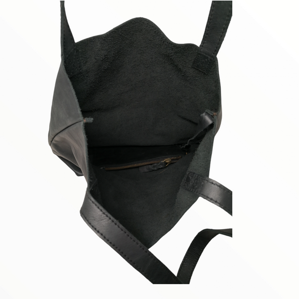 Bolsa De Piel Para Mujer Con Cosmetiquera Casita Xaman