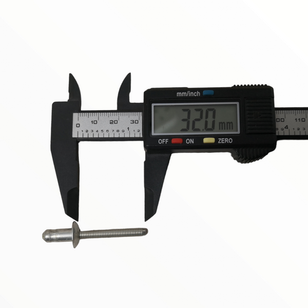 Remache Con Rosca Monoblot De ¼ Acero Inoxidable 100 Piezas