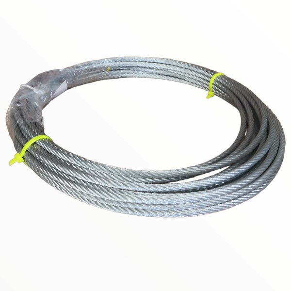 Bobina Rollo Cable Acero 1/4" x 16m