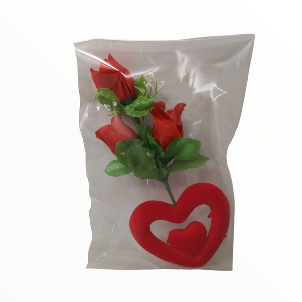 Caja Regalo San Valentin Osos y Corazones 4 pzs a Elegir
