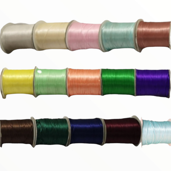 Rollo Liston 1/16" 500Yd Color A elegir Satin Nylon Popotillo