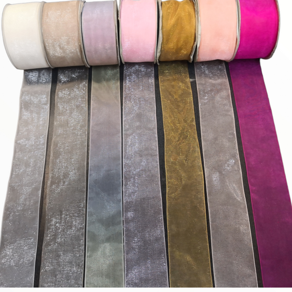 Rollo Liston 1 1/2" 25Yd elegir color nylon satin