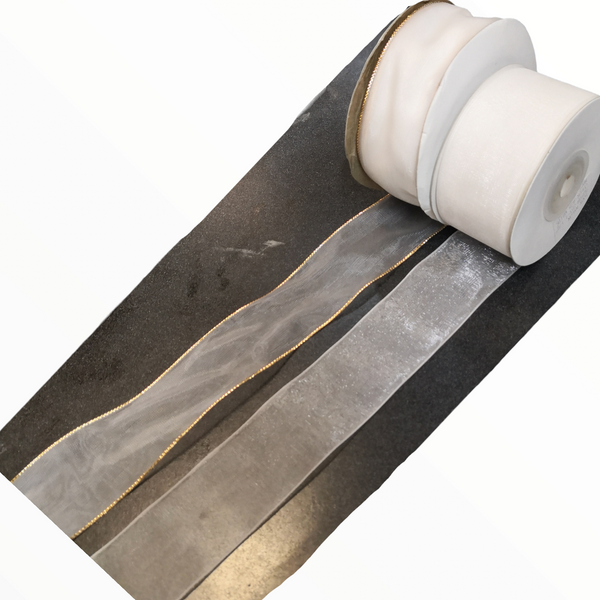 Rollo Liston  3.8cm 22.9m color nylon satin 5pz