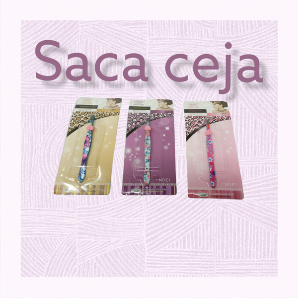 Saca Cejas Con Mango De Colores