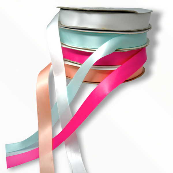 Rollo Liston 7/8" 100Yd color elegir satin nylon popotillo