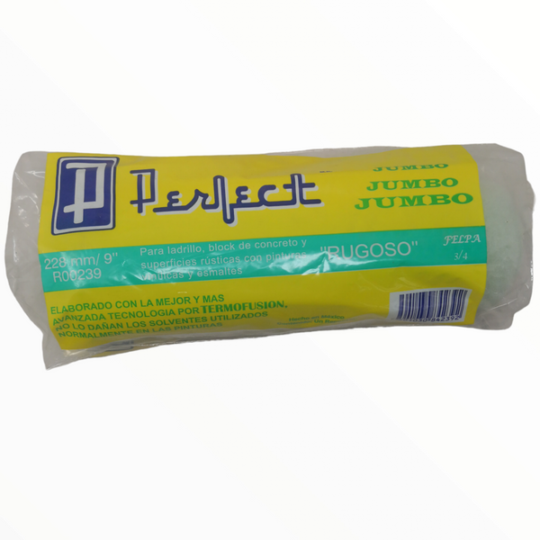 Repuesto Rodillo De pintar Felpa Rugoso Jumbo 9"x ¾