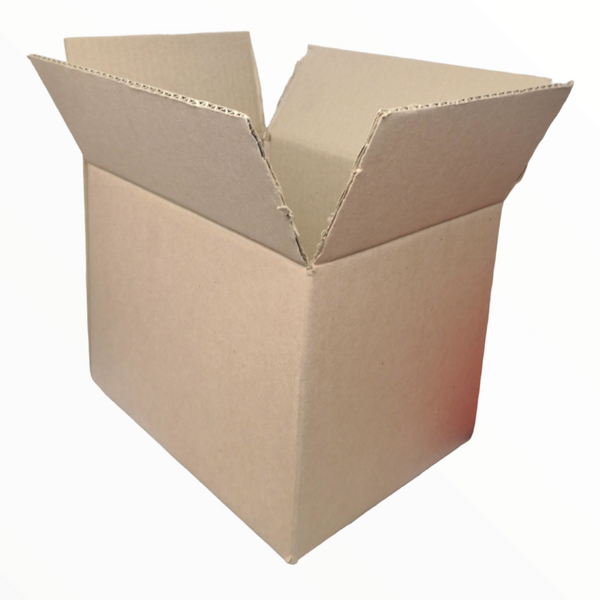 Caja carton E-commerce 26x19.5x19.5 cm paquete 10 piezas 12x250 ml
