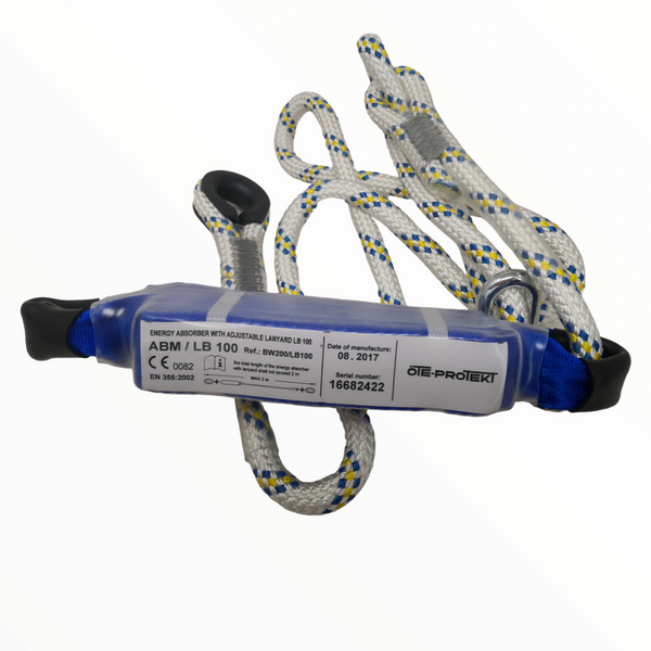 Amortiguador y Linea de vida 2m Cordon Ajustable LB100