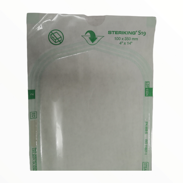 STERIKING S19-3P Bolsa termosello Esterilizar 10x35cm 1200pz