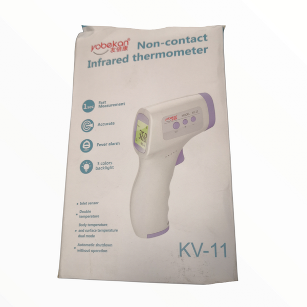 Termómetro Digital Infrarrojo frente y cuerpo