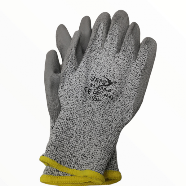 Guantes de Trabajo Anticorte Palma Poliuretano Tallas