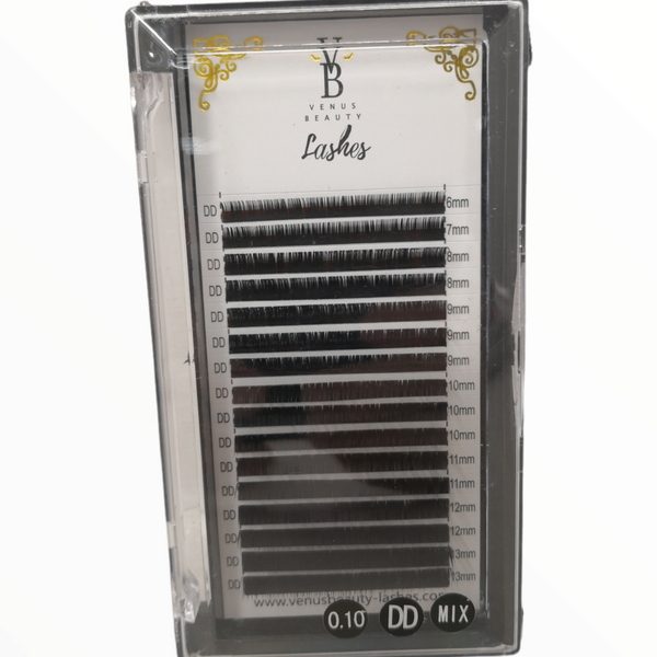 Pestañas postizas Kit Mixto 16pz Venus Beauty