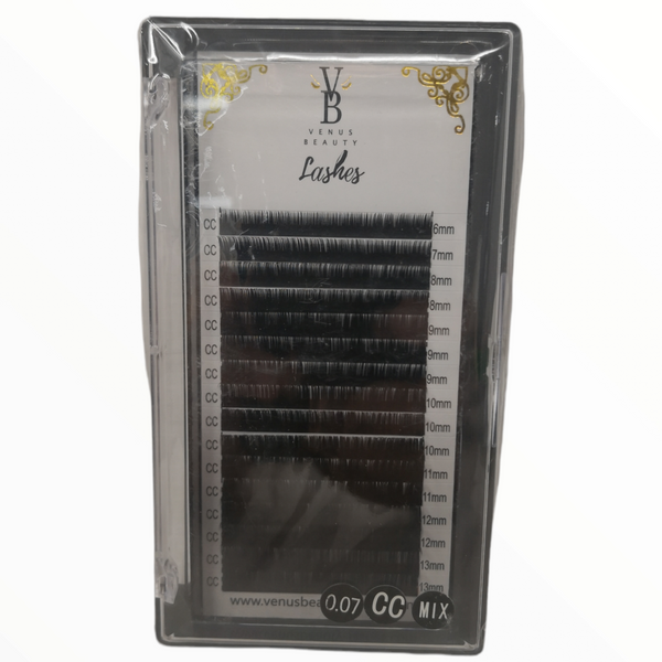 Pestañas postizas Kit Mixto 16pz Venus Beauty