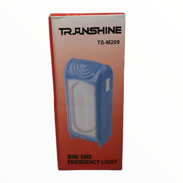 Lámpara linterna Luz Mini de Emergencia Transhine recargable