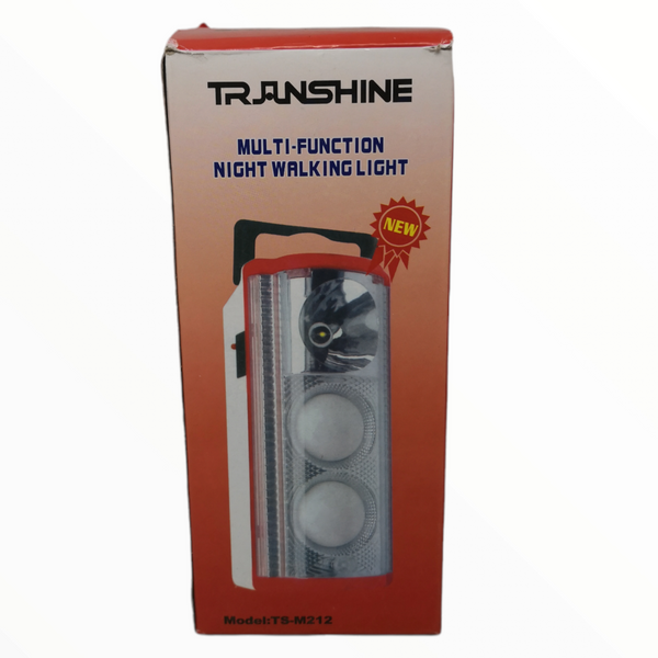 Lámpara linterna  de mano de emergencia multifuncion Transhine