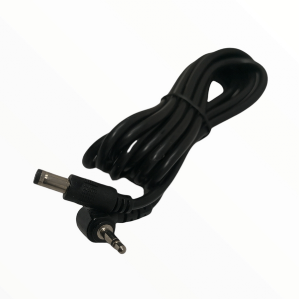 Cable Corriente 2m Conectores Auxiliar 3.5mm + Eliminador 12V